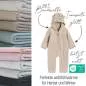 Preview: Baumwollfleece kaufen, Sherpa Stoff, Baumwollfleece nähen, Fleece Stoff online, weicher Stoff für Kleidung, Baumwollfleece Meterware, kuscheliger Stoff nähen, Sherpa Fleece kombinieren, Nähideen Baumwollfleece