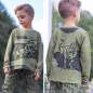 Preview: Bio Sommersweat DinoPower - Panel olive