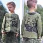 Preview: Bio Sommersweat DinoPower - Panel olive