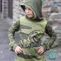 Preview: Bio Sommersweat DinoPower - Panel olive