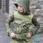 Preview: Bio Sommersweat DinoPower - Panel olive