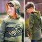 Preview: Bio Sommersweat DinoPower - Panel olive