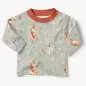 Preview: Kinderstoff Jersey mit Igeln und Pusteblumen – verspieltes Design als Meterware