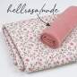 Preview: Jersey Baumwollstoff Nelkenranken 6467 – Blumenstoff als Meterware