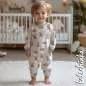 Preview: Jersey Stoff Teddybär ecru 6471 – Bärenstoff als Meterware