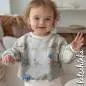 Preview: Baumwolljersey Dino Kollektion 2715 – Kinderstoff mit Dinosaurier | Meterware