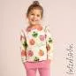 Preview: Bio Baumwolljersey Apfelpower 6473– Jersey Meterware Kinderstoff zum Nähen