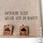 Preview: 2 in 1 Knick-Falt Kunstleder Label - Hello Wolke + Wolke