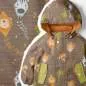 Preview: Softshell Stoff für Kinder, innen flauschig und außen wasserabweisend, ideal für Jacken und Matschhosen