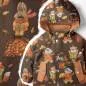 Preview: Softshell Stoff für Kinder, innen flauschig und außen wasserabweisend, ideal für Jacken und Matschhosen