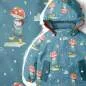 Preview: Softshell Stoff für Kinder, innen flauschig und außen wasserabweisend, ideal für Jacken und Matschhosen