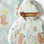 Preview: Softshell Stoff für Kinder, innen flauschig und außen wasserabweisend, ideal für Jacken und Matschhosen