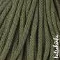 Preview: Strickschlauch avocado Kordel Häkelschlauch 5mm für Schriftzug oder Hoodie