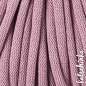 Preview: Strickschlauch dustypink Kordel Häkelschlauch 5mm für Schriftzug oder Hoodie