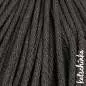 Preview: Strickschlauch espresso Kordel Häkelschlauch 5mm für Schriftzug oder Hoodie