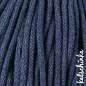 Preview: Strickschlauch denim Kordel Häkelschlauch 5mm für Schriftzug oder Hoodie