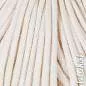 Preview: Strickschlauch naturel Kordel Häkelschlauch 5mm für Schriftzug oder Hoodie