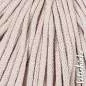 Preview: Strickschlauch nude Kordel Häkelschlauch 5mm für Schriftzug oder Hoodie