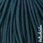 Preview: Strickschlauch peacock-blue Kordel Häkelschlauch 5mm für Schriftzug oder Hoodie