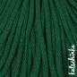 Preview: Strickschlauch pine-green Kordel Häkelschlauch 5mm für Schriftzug oder Hoodie