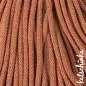Preview: Strickschlauch terracotta Kordel Häkelschlauch 5mm für Schriftzug oder Hoodie