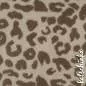 Preview: Teddyplüsch Leo taupe 3741.001 | Teddystoff | Teddy Plüschstoff