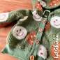 Preview: Teddyplüsch Smileys olive 05674.005 | Teddystoff | Teddy Plüschstoff