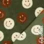 Preview: Teddyplüsch Smileys olive 05674.005 | Teddystoff | Teddy Plüschstoff
