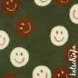 Preview: Teddyplüsch Smileys olive 05674.005 | Teddystoff | Teddy Plüschstoff