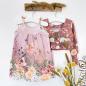 Preview: Bio Baumwolljersey Kinderstoff Fairies Vintage Garden