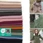Preview: Wollstoff - Walk - rauchblau uni 259