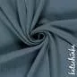 Preview: Babystrick | Baby Strickstoff | Steelblue 006 Baby Strickstoff 100% Baumwolle Feinstrick Baby Knit Strickstoff Meterware