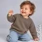 Preview: Babystrick | Baby Strickstoff | taupe 054 Baby Strickstoff 100% Baumwolle Feinstrick Baby Knit Strickstoff Meterware