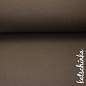 Preview: Baumwoll-Bündchen taupe 675 Heike uni - Schlauchware von Swafing