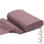 Preview: Elastischer Bündchenstoff altmauve mit glatter Struktur
