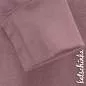 Preview: Bündchenstoff altmauve als formstabile Schlauchware