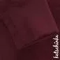 Preview: Bündchenstoff bordeaux als formstabile Schlauchware