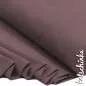 Preview: Bündchenstoff schwarz als elastische Schlauchware Meterware