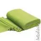Preview: Elastischer Bündchenstoff lime mit glatter Struktur