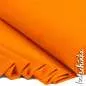 Preview: Bündchenstoff orange als elastische Schlauchware Meterware
