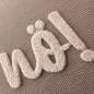 Preview: Loop-Patch / Chenille-Patch nö!