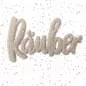 Preview: Loop-Patch / Chenille-Patch Räuber