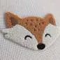 Preview: Loop-Patch / Chenille-Patch Fuchsi