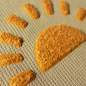 Preview: Loop-Patch / Chenille-Patch Sonnenschein