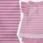 Preview: Bio Sommersweat #Ringel Berryrose Kombi
