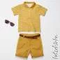 Preview: Bio Sommersweat #Ringel Senf