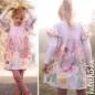 Preview: Bio Baumwolljersey Kinderstoff Fairies Vintage Garden