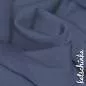 Preview: Sommersweat Stoff jeansblau als Meterware – elastischer French Terry Sweatstoff