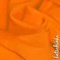 Preview: Sommersweat Stoff orange new als Meterware – elastischer French Terry Sweatstoff