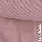 Preview: Detailaufnahme rose Grobstrick Bündchen mit elastischer, gerippter Struktur